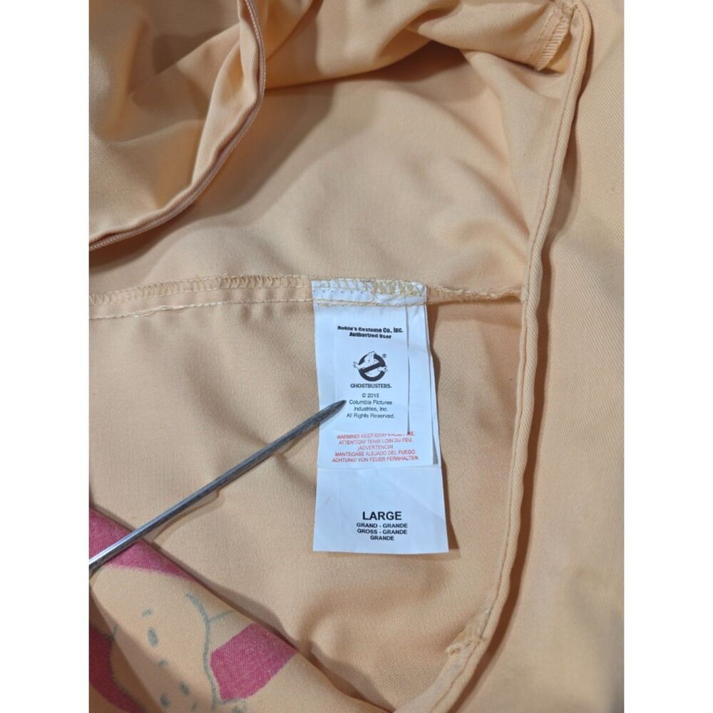 Ghostbusters Costume Jumpsuit Adult Large Rubies Tan Flight Suit 883418 Cosplay - Picture 8 of 10